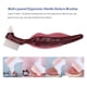 thumbnail image 5 of Seitruly Cepillo de dentición postiza, removedor ergonómico de múltiples capas, herramienta de limpieza bucal, agarre duro, suministros de Type1 NO1, 5 of 6
