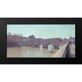 thumbnail image 2 of Bay, Noah 18x11 Black Modern Framed Museum Art Print Titled - Ponte Sant Angelo, 2 of 5