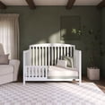 thumbnail image 6 of Nursery Bundle, Dream On Me Odelle 5 in 1 Crib in White and Crib & Toddler Mattress Bundle, 6 of 11