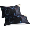 thumbnail image 2 of Motorcycle Girl Soft Microfiber Duvet Cover, Comforter with Zipper Closure, Bedding Set with Pillowcase Double x, 2 of 5
