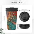 thumbnail image 3 of Honeii Mandala Colorful Print Travel Coffee Mug Insulated Coffee Cup with Leakproof Lid, Coffee Tumbler, Reusable Coffee Cups with Seal Lid, 3 of 8