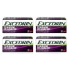 Excedrin Tension Headache Caplets, 100 ea (Pack of 4)