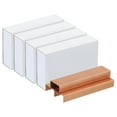 thumbnail image 1 of Unique Bargains Staples for Stapler, 4 Pack(1000Pcs Staples Per Pack) 26/6 Standard 1/4 Inch Length Staples Jam Free Rose Gold, 1 of 7