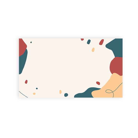 Koyal Wholesale Abstract Terracotta Place Cards for Wedding Party Tables, Seating Name Place Cards for Holders, 60 Pack