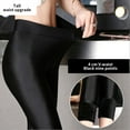 thumbnail image 4 of JANGSLNG Women Autumn Winter High Waist Elastic Skinny Thick/Thin Stirrup Leggings Pants, 4 of 8