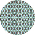 thumbnail image 1 of Ahgly Tapis de Zone Carré Transitionnel Lavable en Machine, 3 Pieds Carré, 1 of 7