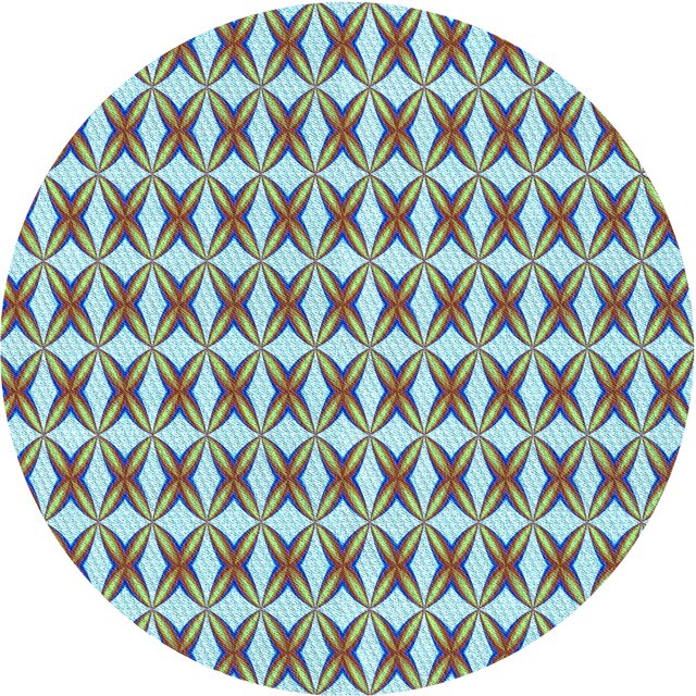 Ahgly Tapis Rond Lavable en Machine Intérieur Transitionnel Violet, 5 Pieds Rond