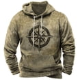 thumbnail image 5 of Sudaderas con capucha vintage para hombre, sudaderas con capucha con estampado de brújula, ropa de calle de estilo Harajuku para hombre, jerséis de gran tamaño de otoño para hombre, 5 of 5