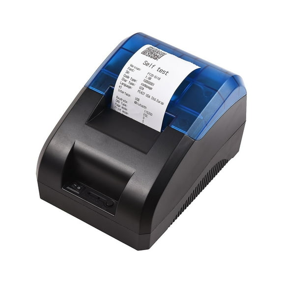 58mm Thermal Receipt Printer Desktop USB&BT Wireless Connection Logo Printing