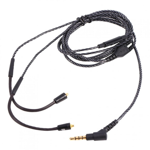 ZOUSSIQI Replace Upgrade Audio Cable Cord 3.5mm Jack For SHURE SE535 SE425 SE315 SE215 SE846 Headphone EL225#37279