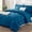 A5-Teal, variant on Queen Size Comforter Set Sage Green Bed in a Bag ,7 Pieces Luxury Soft All Seasons Bedding Set,with Comforter Sheets Pillowcases Shams