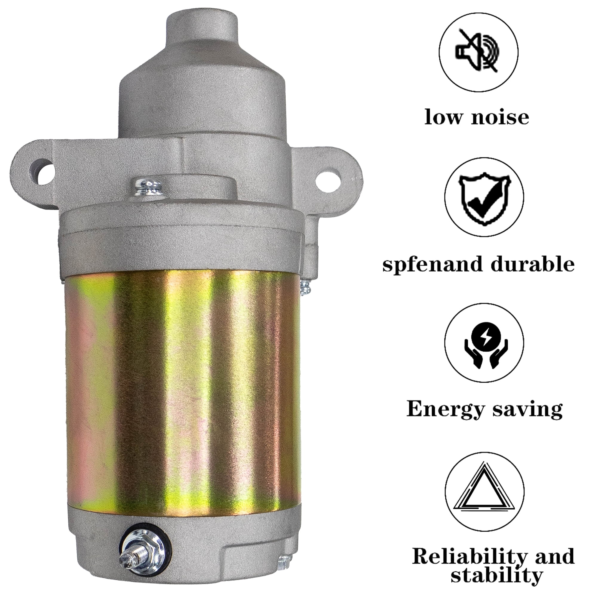 Fullas Starter  Motor for Mtd Yard Craftsman Riding Lawn Mower 420CC Engine 75112207 951-12207 751P12207A