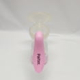 thumbnail image 3 of paiter. Breast pumps Pink Handle Transparent Body Manual Breast Pumps With Transparent Funnel Collection Bottle And Ergonomic Design, 3 of 5