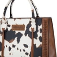 thumbnail image 3 of Bolso Tote Montana West Wrangler con Estampado de Vaca para Mujer + Cartera, 3 of 7