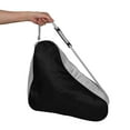 thumbnail image 5 of CIMAXIC Ice Skate Storage Bag Triangle Roller Skate Carry Bag Mesh Fabric 1Pcs 16.51X15.33X7.86in, 5 of 7