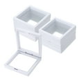 thumbnail image 1 of Uxcell 15 Pcs Caja de Almacenamiento para Uñas Postizas, Caja de Exhibición para Uñas, Organizador para Regalos de Joyería y Almacenamiento en el Hogar, Blanca, 1 of 6