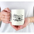 thumbnail image 3 of Koyal Wholesale Coffee Mug Trick or Treat Spiderweb, Halloween October Present Ideas with Gift Box, 3 of 4