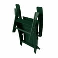 thumbnail image 3 of WestinTrends Ashore All-Weather Poly Lumber Adirondack Chairs, Foldable Modern Farmhouse Design, Outdoor Patio Seating, Set of 8, Dark Green, 3 of 7