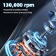 thumbnail image 5 of 130000RPM Ventilador Eléctrico Soplador de Aire Sin Escobillas Motor Violento Velocidad del Viento Polvo Soplador de Polvo Recargable, 5 of 5