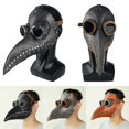 thumbnail image 3 of Beak Mask Long Nose Bird Cosplay Party Props Costume Halloween Plague Steam Doctors Punk Mask, 3 of 5