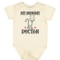 thumbnail image 3 of Inktastic Mommy is a Doctor Baby Gift Girls Baby Bodysuit, 3 of 5