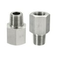 thumbnail image 5 of Uxcell 1/8 PT Male to 1/8 PT Female Stainless Steel Pipe Fitting Reducing Hex Bushing, 5 of 5