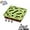 Green, variant on Cat Scratch Puzzle Enrichment Box, Cat Nail File Enrichment Box, Felt Cats Toy Maze Boxes, Interactive Puzzle Toy for Indoor Cats and Kittens Self Play Exercise & Hunting (Gray,Round)