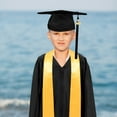 thumbnail image 4 of 1 Set Graduation Season Gown Tassel Cap Graduation Sash 2024 Graduation Outfit for Kids Size 27, 4 of 8
