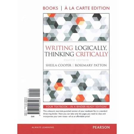 ISBN 9780321997357 product image for Writing Logically, Thinking Critically | upcitemdb.com