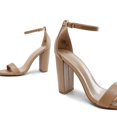thumbnail image 4 of Sandalia DREAM PAIRS Tacón Grueso Alto Nude Cuero Vegano 11, 4 of 8