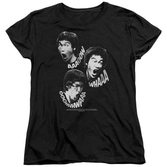 Bruce Lee - Sounds Of The Dragon - Women's Short Sleeve Shirt - Large