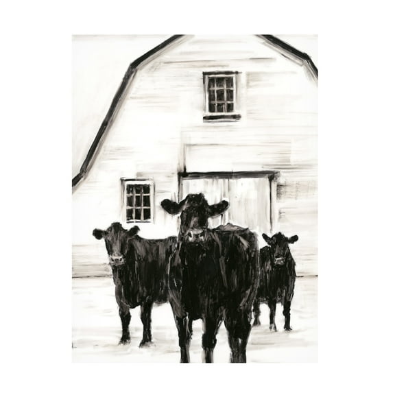 Ethan Harper 'Standing Around II' Canvas Art