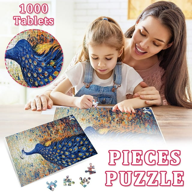 1000 Large Adult And Children‘s Puzzle Festival Gift Virtual Puzzle Christmas