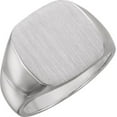 thumbnail image 2 of Men's Signet Ring in 14k Yellow Gold - Size 6, 2 of 5