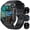 Black, variant on Smart Watch for Men Make Calls Rugged Sports Watch 1.96" HD Big Screen Smartwatch Compatible with iOS Android Phones Waterproof Activity Tracker Watch
