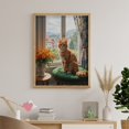 thumbnail image 6 of Diamond Art Kit for Adults, Calm Cat Window View Decor Diamond Painting for Adults Beginners, 5D DIY Diamond Art Painting Kits, Colorful Diamond Painting Craft for Home Decor 12x16, 6 of 7