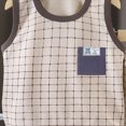 thumbnail image 4 of KPOPLK Toddler Boys Clothes for Baby Boy Summer Outfits Sleeveless Tank Top and Shorts Set(18-24 Months,Blue), 4 of 5