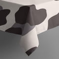 thumbnail image 4 of Beige and Black Of Leopard Print Rectangle Tablecloth 60"x102",Waterproof Polyester Rectangle Table Cloth, Wipeable Spillproof Polyester Tablecloth for Dining, Camping, Indoor and Outdoor, 4 of 6