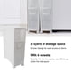 thumbnail image 4 of Gabinete de Almacenamiento de Plástico Delgado para Baño Cajones, Organizador de Tallas, Adecuado para Especies de Cocina, Artículos de Tocador, 4 of 7