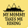 thumbnail image 4 of Inktastic Hiker Mommy Takes Me Hiking Boys or Girls Baby Bib, 4 of 4