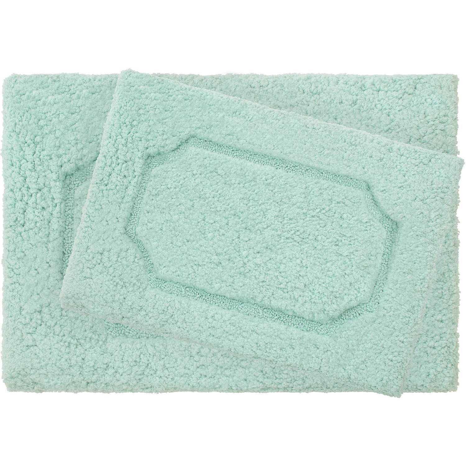 Blossom Premium Super Plush 2Piece Bath Rug Set
