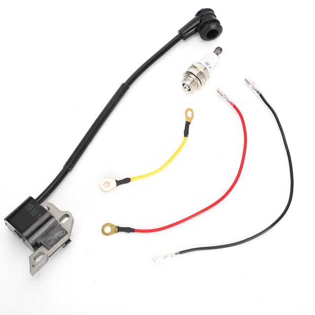 YLSHRF Aluminum Material High Reliability Ignition Coil Kit, Ignition Coil, Durable Agriculture Fishery For MS200T Chainsaw Accessory