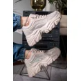 thumbnail image 3 of Tenis Sneakers Sport con BrillosCasual para Mujer Dale Beige, 3 of 4