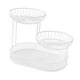 thumbnail image 4 of Cesta de frutas de 3 capas, cesta para pan, rejilla para verduras, ahorra espacio, malla metálica para frutas blanco, 4 of 9