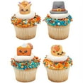 thumbnail image 3 of Thanksgiving Cuties Cupcake Rings 24ct, 3 of 4