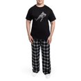 thumbnail image 5 of CafePress - Hockey Languages Typography Pajamas - Men's Dark Loose Fit Cotton Pajama Set, 5 of 7