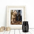 thumbnail image 4 of Urna de recuerdo abooxiu para mascotas y perros, cenizas, aluminio, 3 cm, color negro, 4 of 7