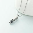 thumbnail image 6 of 18 Wheeler Semi Truck Urn Necklace for Ashes for Men Adults Stainless Steel Truck Cremation Jewelry Urn Pendant Ashes Holder Memorial Locket, 6 of 7
