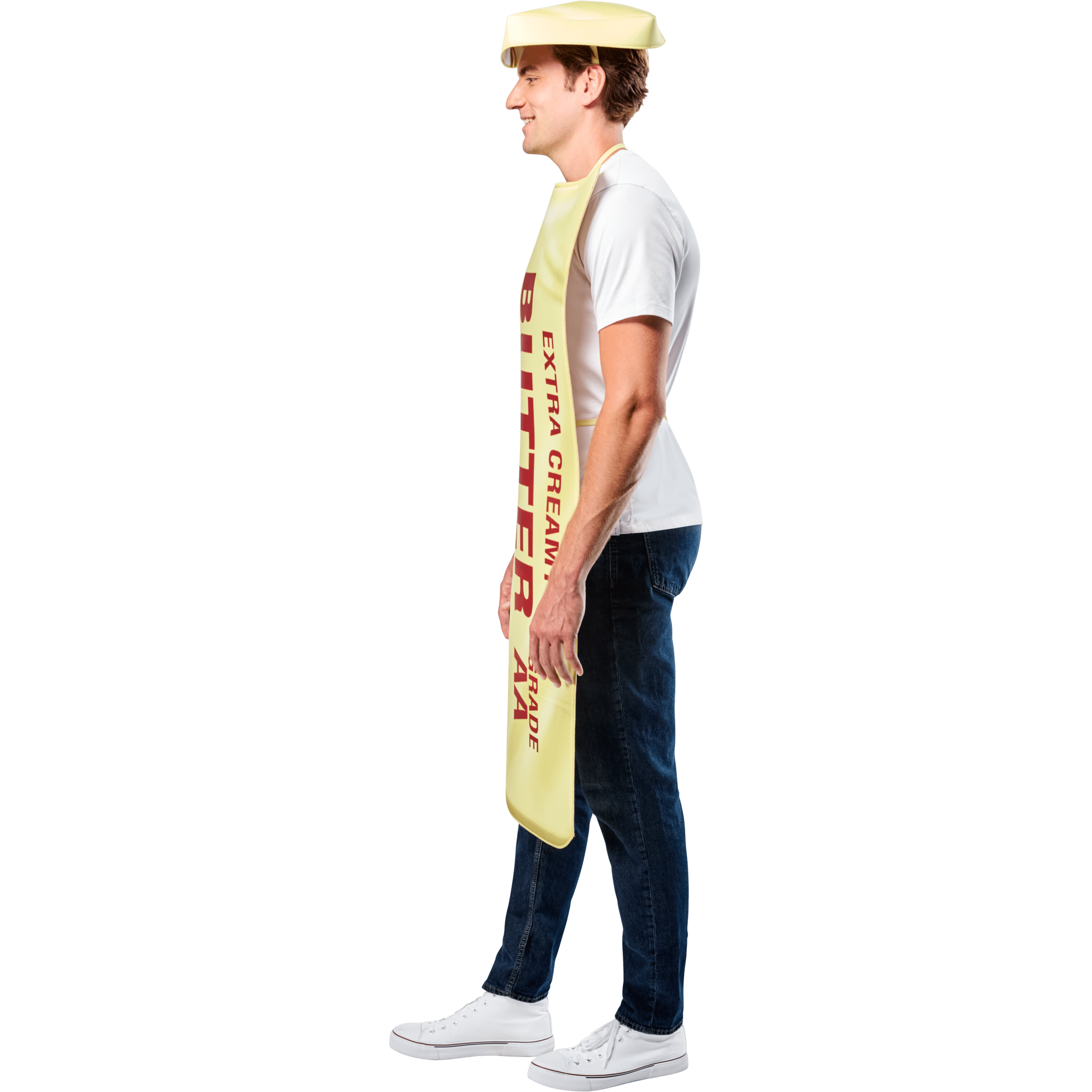 Popcorn and Butter Matching Halloween Costume for Adults by Way to Celebrate, 3-Piece Set