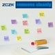 thumbnail image 4 of Zczn 400 Hojas De Notas Adhesivas Emergentes De 3 X 3 Pulgadas, 4 Blocs De Notas Autoadhesivas De Colores Brillantes, 100 Hojas/Bloc Azul, 4 of 5